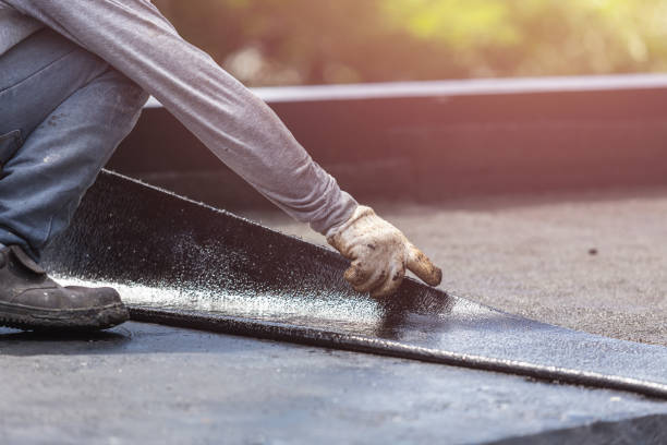 Professional Waterproofing technician working in Sulphur Springs, IN